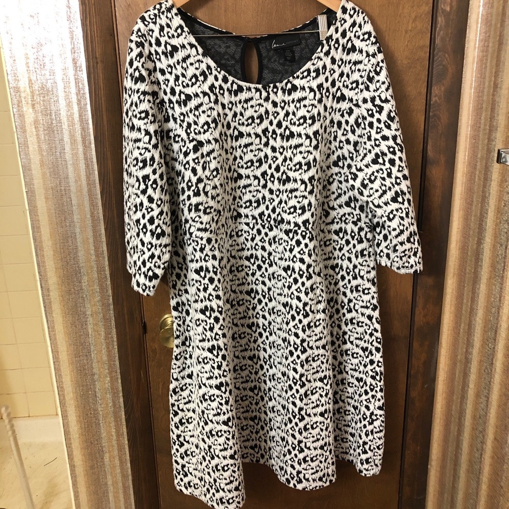 Lane Bryant 26 / 28 Leopard pattern dress